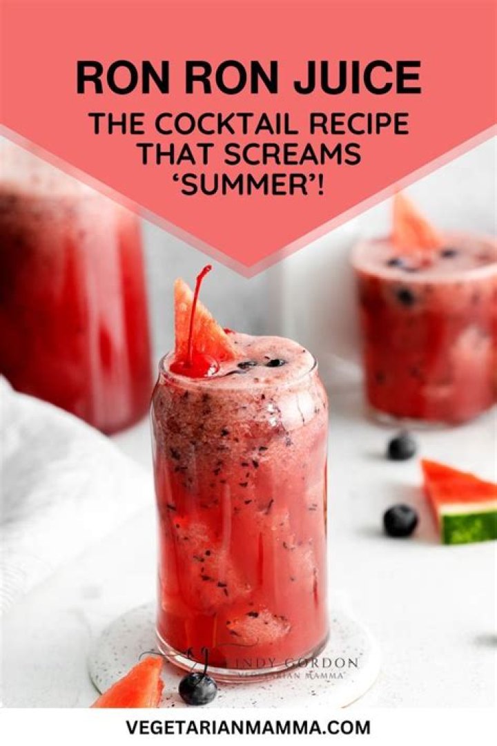Discover The Refreshing World Of Ron Ron Juice
