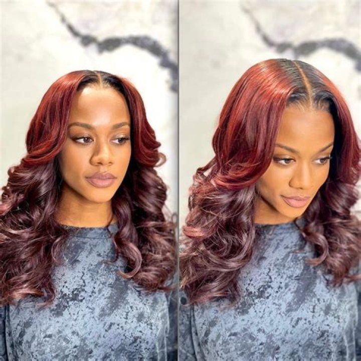 Stunning Red Quick Weave Hairstyles For All Occasions