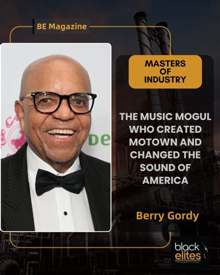 The Legendary Berry Gordy: Motown Music Pioneer